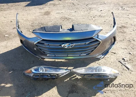 2017 Hyundai Elantra Limited z USA, uszkodzony, nr VIN KMHD84LF2HU070892